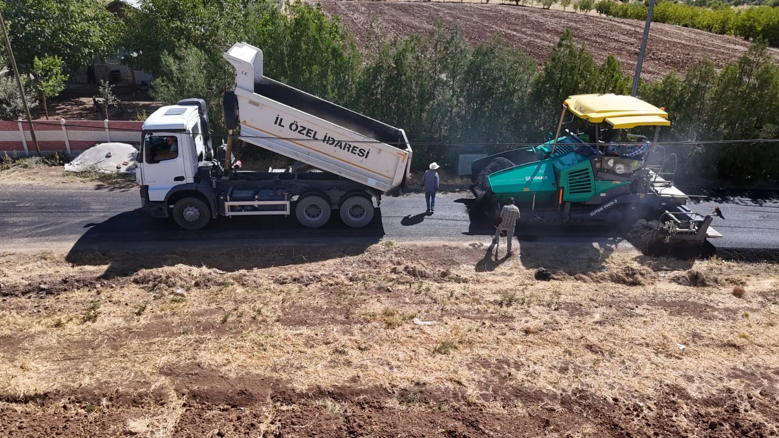 Kovancılar Tepebağ Köyü Yolu Yenileniyor