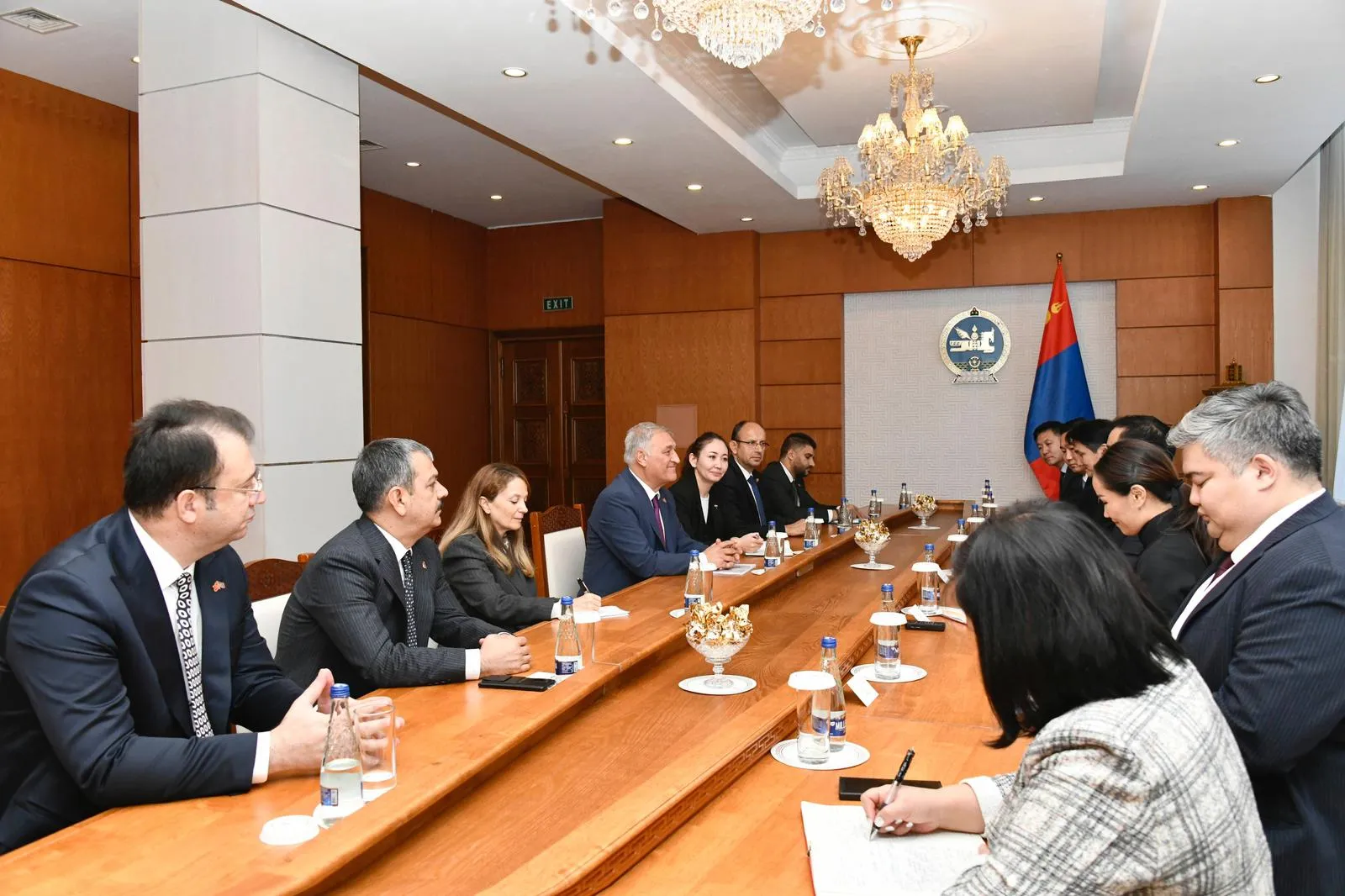 Prof. Dr. Erol Keleş, Moğolistan’da Temaslarına Başladı